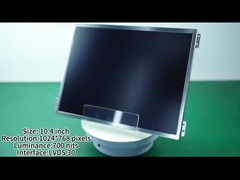 10.4 นิ้ว IPS TFT LCD Display Module LVDS แผนจอความละเอียดสูง