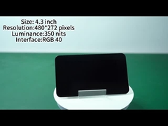 จอจดหมายจอสัมผัสรถยนต์ จอจดหมายจอสัมผัสจอ LCD ความสว่างสูง 300 นิต